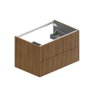 Orology Wall Mounted Double Drawer Vanity Unit