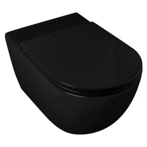 Vitesse Rimless Wall Mounted WC With Bagnodesign Tornadic Flush