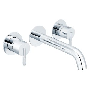 Nara Wall Mounted Trim Part for Concealed 3 Hole Basin Mixer