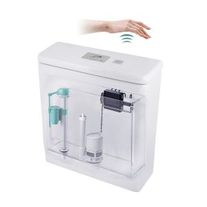 Zephyr/Teatro Close Coupled Cistern With Touchless Sensor Flush Mechanism