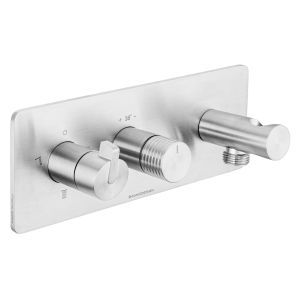 Beach House Thermostatic 3 Outlet Shower Mixer With Wall Outlet