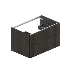 Orology Wall Mounted Double Drawer Vanity Unit