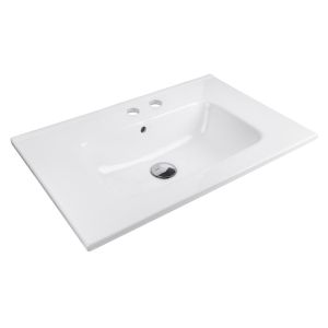 Studio 316 Integrated 3 Hole Rectangle Wash Basin
