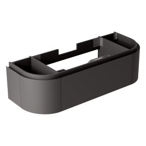 Fonteyn Wall Mounted Unit With Single Drawer And Double Door Storage