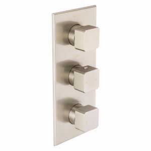 Carlyle Trim Part For Thermostatic Shower Mixer 3 Outlet/3 Square Handle