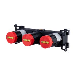 Mezzanine Wall Mounted Trim Part for Concealed 2 Hole Basin Mixer