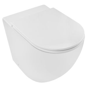 Vitesse Rimless Back to Wall WC With Bagnodesign Tornadic Flush