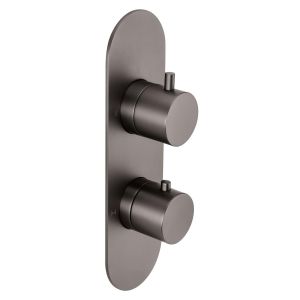 Universal Vertical Trim Part for Thermostatic Shower Mixer 3 Outlet