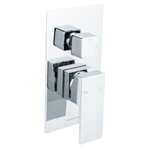 Mezzanine Trim Part For Wall Mounted Concealed Shower Mixer With Diverter