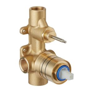 Universal Concealed Part For Shower Mixer With Diverter