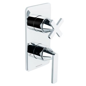 Bristol Trim Part For Wall Mounted Concealed Shower Mixer With 2 Way Diverter