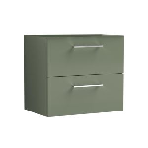 Zephyr Wall Mounted Double Drawer Vanity Unit