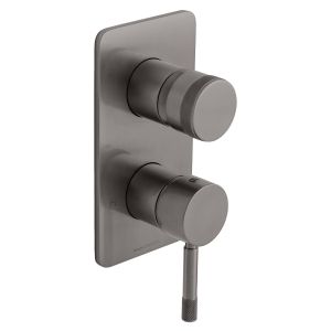 Revolution Trim Part For Concealed Shower Mixer With 4 Way Diverter