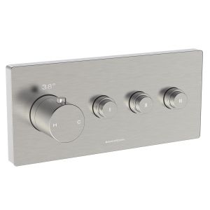 Bagnospa Trim Part For Wall Mounted Concealed Thermostatic Shower Mixer 3 Outlet