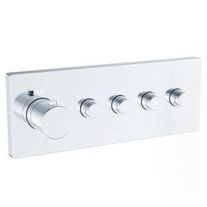 Bagnospa Trim Part For Wall Mounted Concealed Thermostatic Shower Mixer 4 Outlet