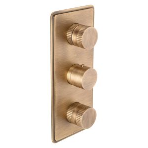 Fonteyn Trim Part For Thermostatic Shower Mixer 3 Outlet/3 Round Handle