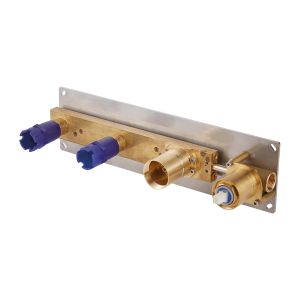 Universal Concealed Part For 4 Hole Bath Shower Mixer Without Hand Shower