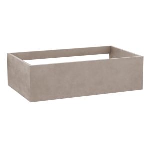 Monroe Wall Mounted Vanity Unit 900mm Platinum