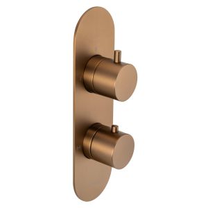 Universal Vertical Trim Part for Thermostatic Shower Mixer 3 Outlet
