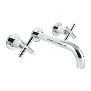 M-Line Trim Part For Concealed 3 Hole Basin Mixer With Ibiza Cross Handle