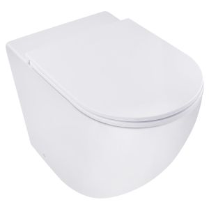 Vitesse Rimless Back to Wall WC With Bagnodesign Tornadic Flush