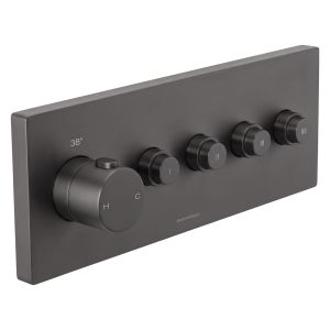 Bagnospa Trim Part For Wall Mounted Concealed Thermostatic Shower Mixer 4 Outlet