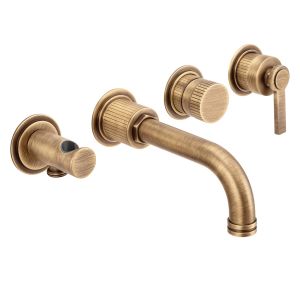 Fonteyn Trim Part For Wall Mounted Concealed 4 Hole Bath Mixer Without Hand Shower