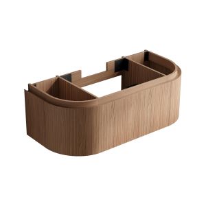 Fonteyn Wall Mounted Unit With Single Drawer And Double Door Storage