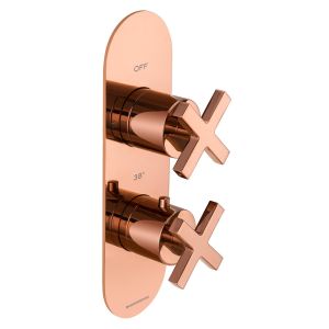 Bristol Trim Part For Thermostatic Shower Mixer 2 Outlet (Cross Handle)