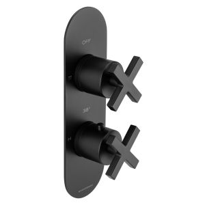 Bristol Trim Part For Thermostatic Shower Mixer 2 Outlet (Cross Handle)