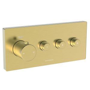 Bagnospa Trim Part For Wall Mounted Concealed Thermostatic Shower Mixer 3 Outlet