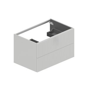 Orology Wall Mounted Double Drawer Vanity Unit