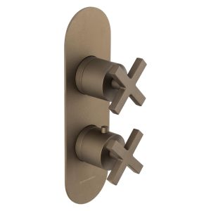 Bristol Trim Part For Thermostatic Shower Mixer 2 Outlet (Cross Handle)