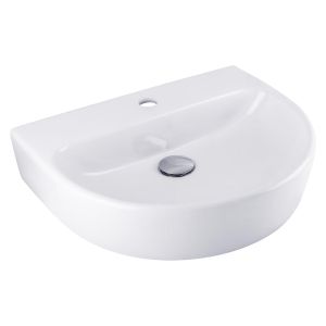 Ginza Wall Mounted One Hole Wash Basin