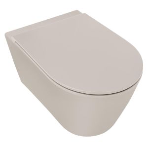 Toko Wall Mounted Rimless Wc Pan With Flow Reducer 370X570 MM