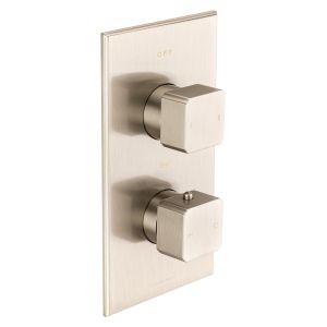 Carlyle Trim Part For Thermostatic Shower Mixer 2 Outlet/2 Square Handle